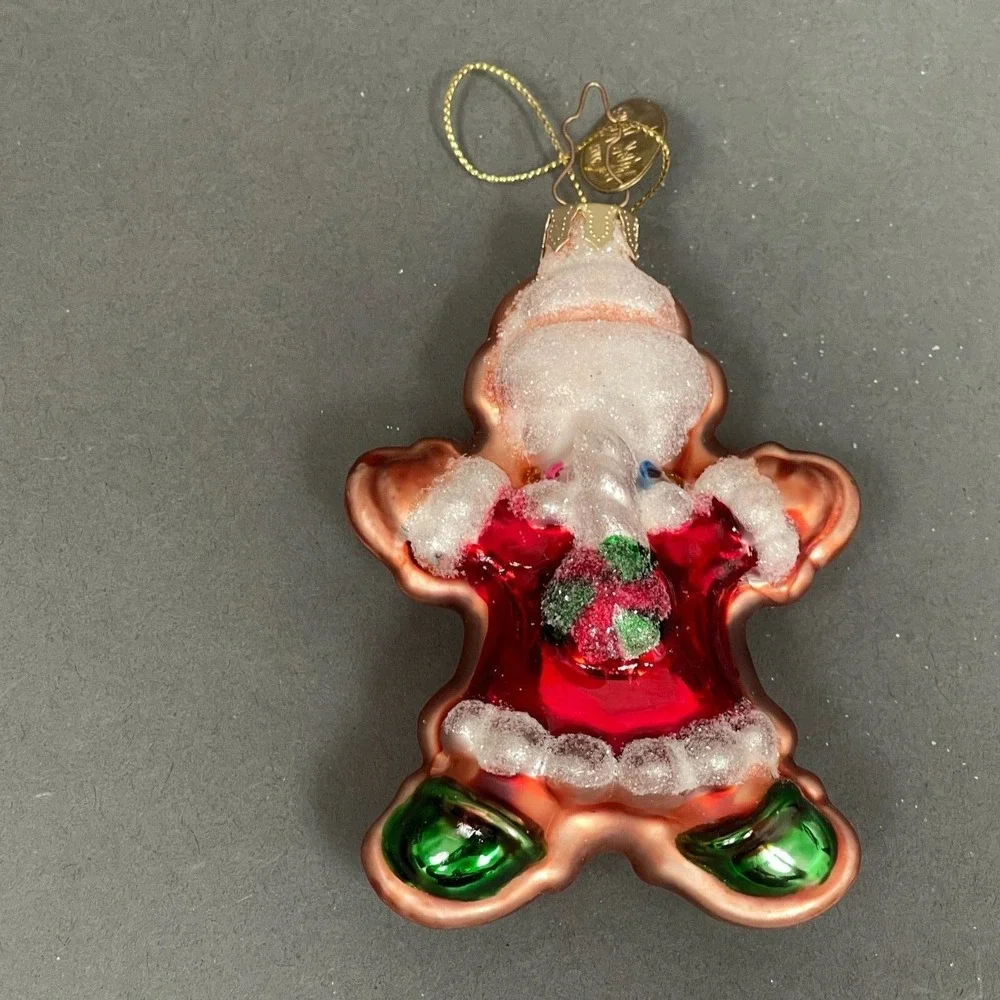 Mark Klaus Mrs. Claus Ornament Blown Glass 2003 Christmas Holiday Decor